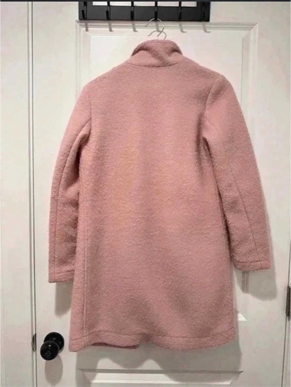 Maison Scotch Star de la Saison Wool Blend Pink Coat - Picture 4 of 6